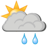 Rain showers Rain showers